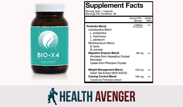 bio x4 supplement facts